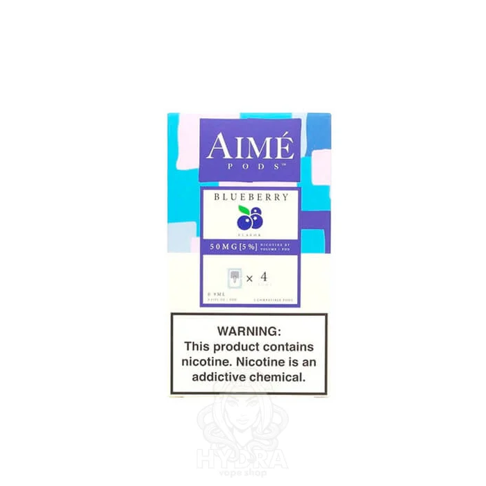 Картриджі Aime Pods  Blueberry 4 шт Оригінал